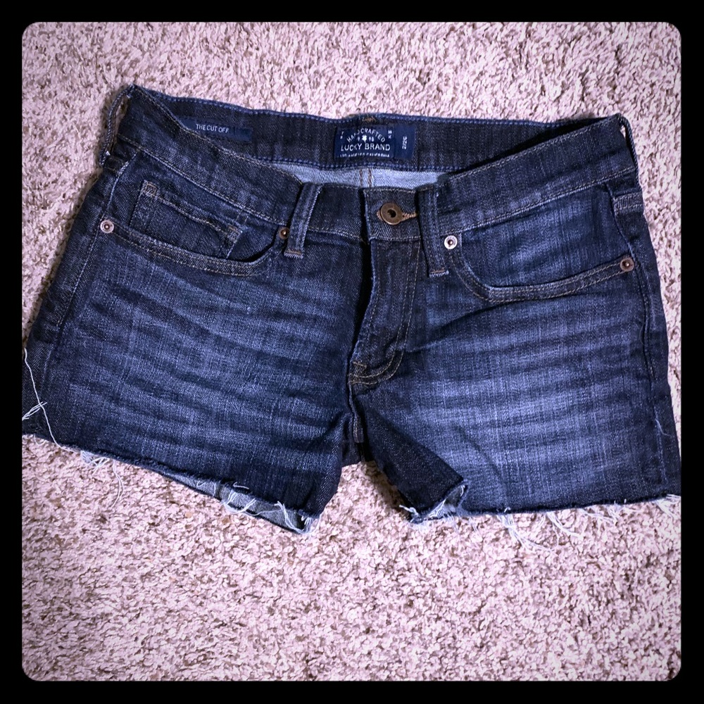 Lucky Brand 4in jean shorts Size 4